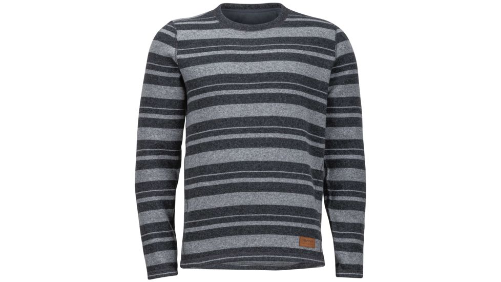 Marmot Stafford Crew Long Sleeve - Men's -Slate Grey Heather-X-Large