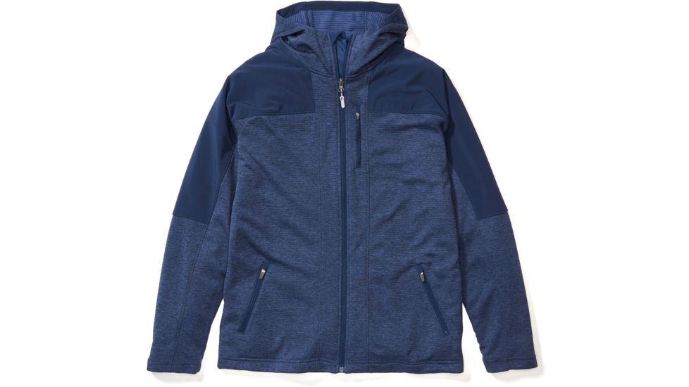 Marmot Stonewall Fleece Hoodie - Mens, Arctic Navy/Arctic Navy, Large, 41400-3580-L