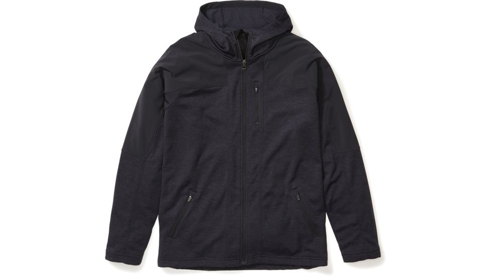 Marmot Stonewall Fleece Hoodie - Mens, Black, Medium, 41400-001-M