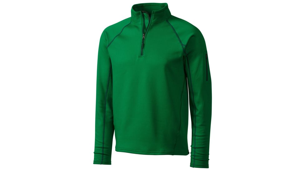 Marmot Stretch Fleece 1/2 Zip - Men's-Green Bean-X-Large