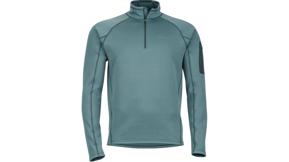 Marmot Stretch Fleece 1/2 Zip - Men's-Mallard Green-X-Large