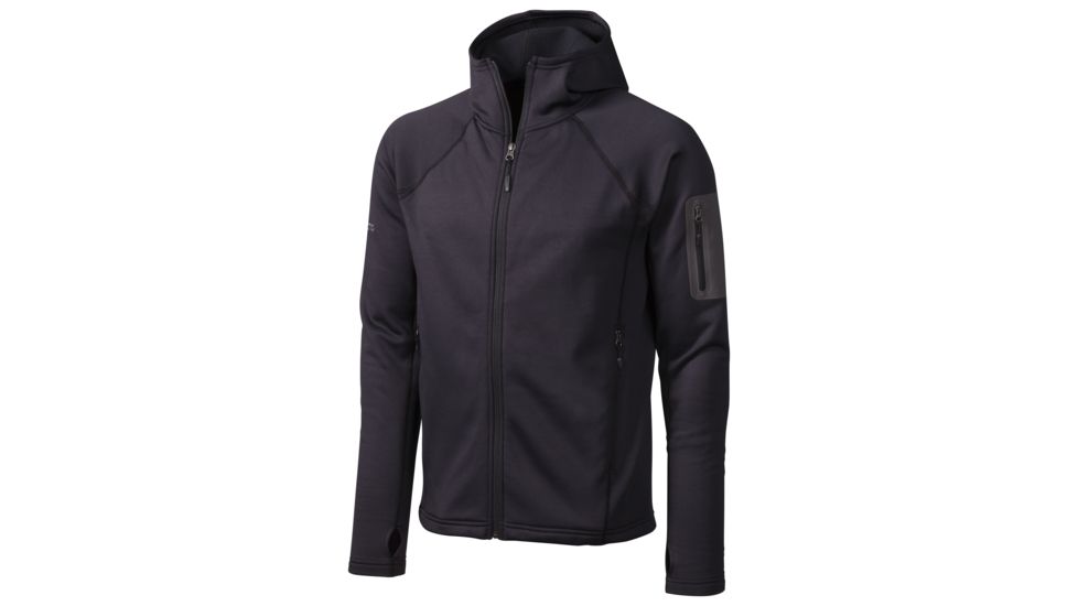 Marmot Stretch Fleece Hoody - Men's-Black-Medium, 785562726536