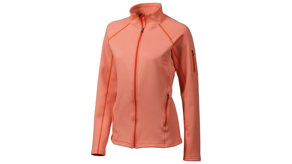 Marmot Stretch Fleece Jacket - Women's-Melon Blush-Medium