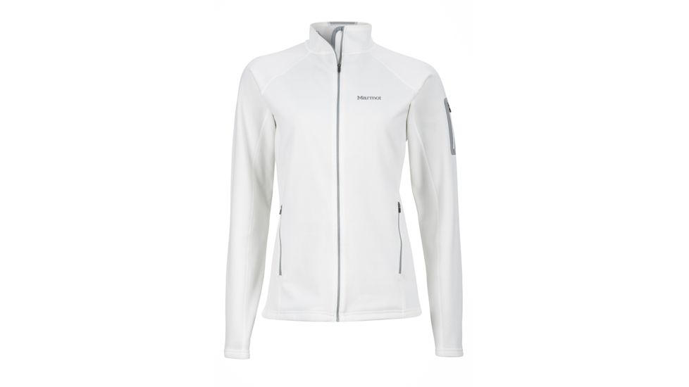 Marmot Stretch Fleece Jacket - Women's-Soft White-X-Small