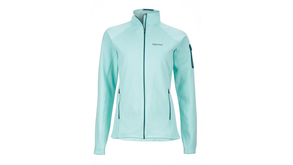 Marmot Stretch Fleece Jacket - Women's-Wintermint-Medium
