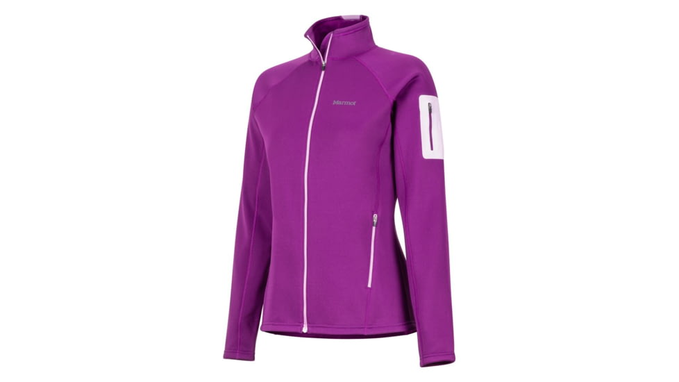 Marmot Stretch Fleece Jacket - Womens, Grape/Teaberry, Small, 89660-5809-S