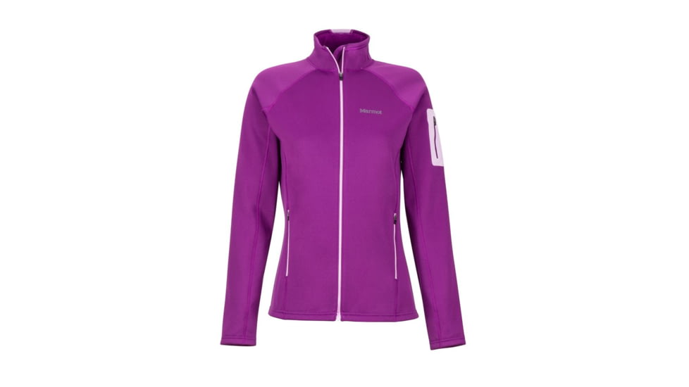 Marmot Stretch Fleece Jacket - Womens, Grape/Teaberry, Small, 89660-5809-S