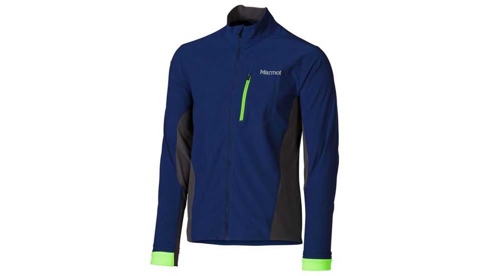 Stretch Light Jacket - Mens-Dark Ink/Slate Grey-Large