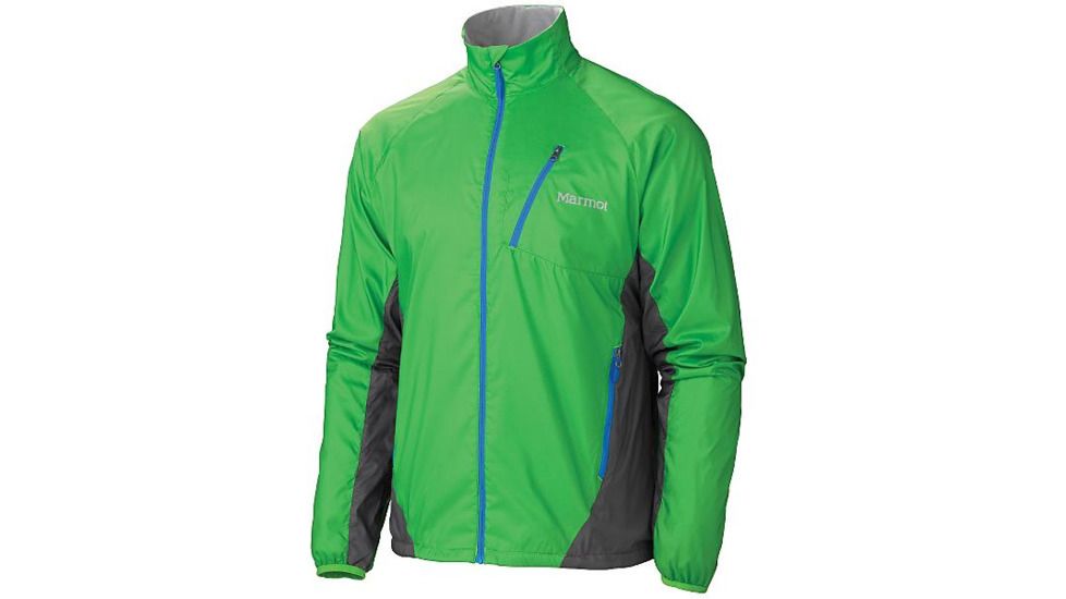 Marmot Stride Jacket - Men's-Bright Grass/Slate Grey-Medium