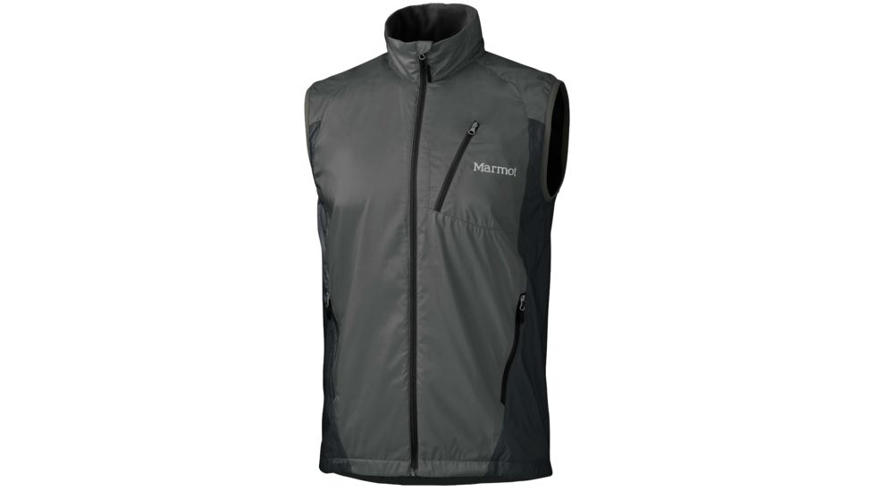 Stride Vest - Mens-Slate Grey/Black-Small