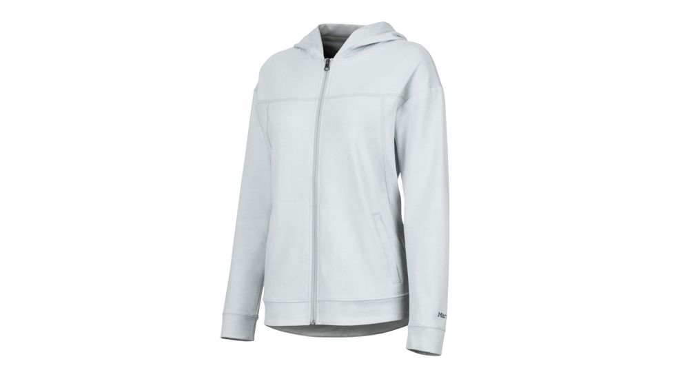 Marmot Sun Point Hoody - Womens, Bright Steel, Small, 47460-1862-S