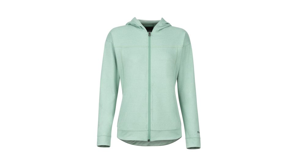 Marmot Sun Point Hoody - Womens, Pond Green, Small, 47460-4570-S