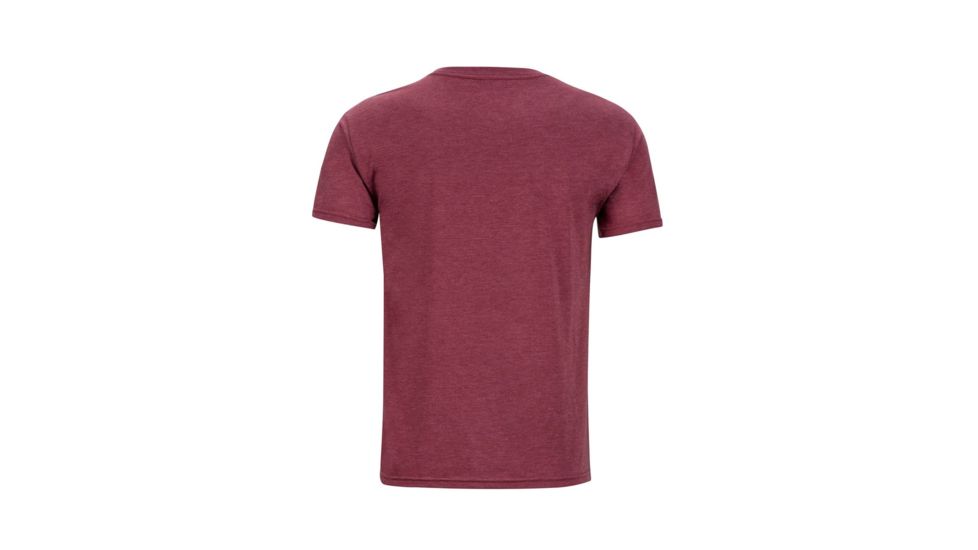Marmot Sunrise Marmot Short Sleeve T-Shirt - Mens, Burgundy Heather, Small 43480-6823-S