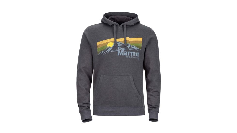 Marmot Sunsetter Hoody - Mens, Slate Grey Heather, Small 43680-8552-S