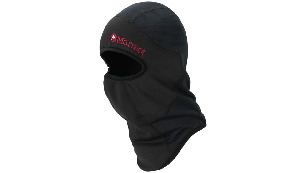 Marmot Super Hero Balaclava, Black, One Size, 13370-Black-ONE-DEMO