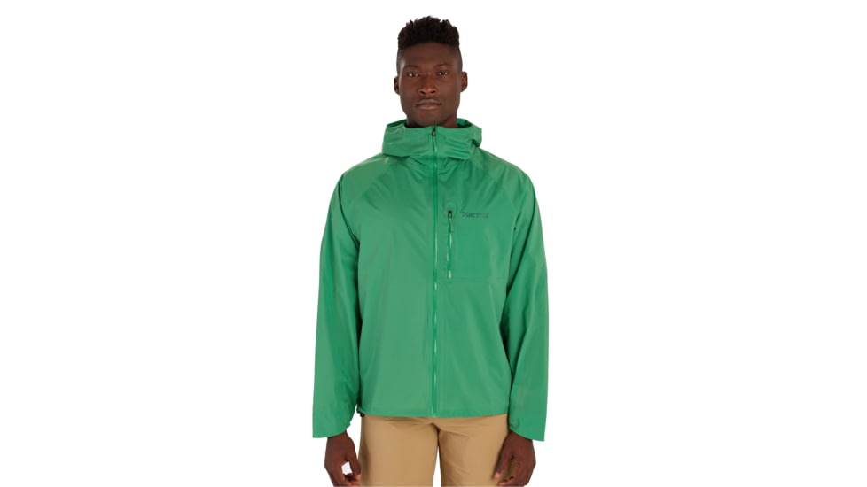 Marmot Superalloy Bio Rain Jacket - Men's, Clover, Small, M15378-23095-S
