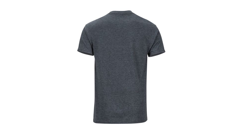 Marmot Sweeney Ridge Tee Short Sleeve Shirt - Mens, Charcoal Heather, Medium, 44240-1204-M