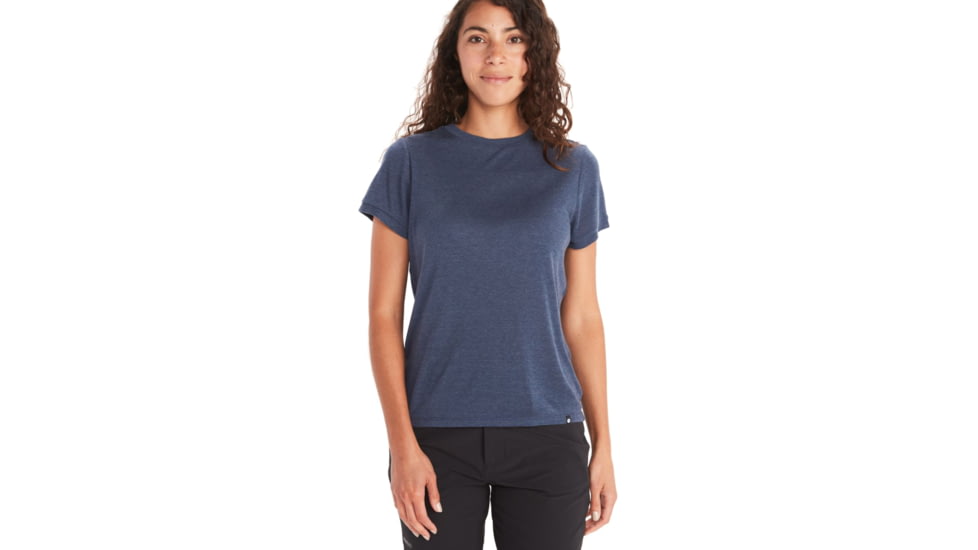 Marmot Switchback Short Sleeve - Womens, Arctic Navy, Extra Large, M12621-2975-XL