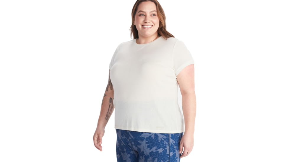Marmot Switchback Short Sleeve - Womens, Papyrus, 3X, M12642-7395-3X