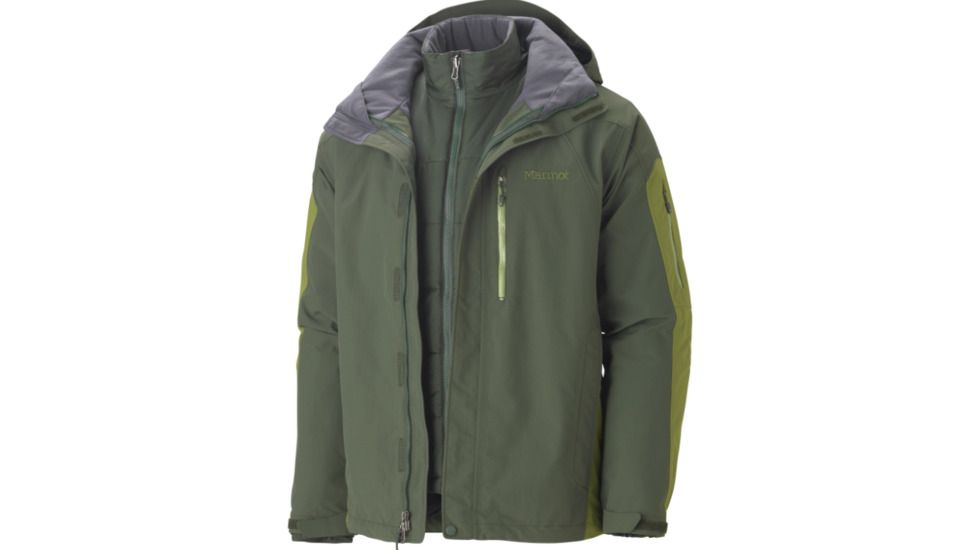 Marmot Tamarack Component - Men's-Fatigue/Forest-Small