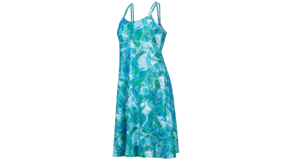 Marmot Taryn Dress - Womens, Clear Sky Florence, Extra Small 59490-8216-XS