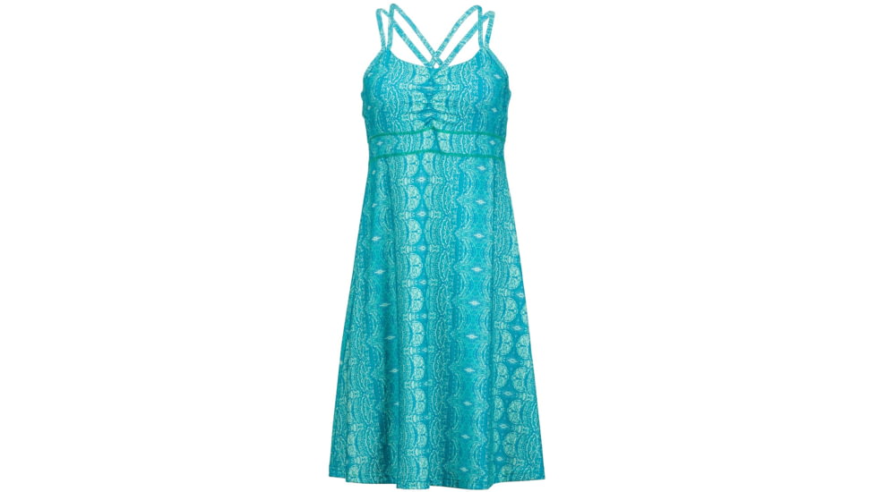 Taryn Dress - Womens-Aqua Blue Tapestry-X-Large