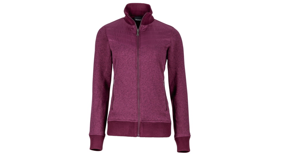 Marmot Tech Sweater - Women's-Dark Purple-Medium