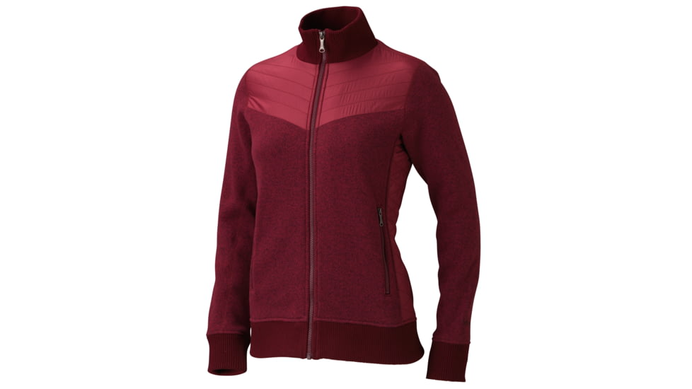 Marmot Tech Sweater - Womens-Berry Wine-Medium