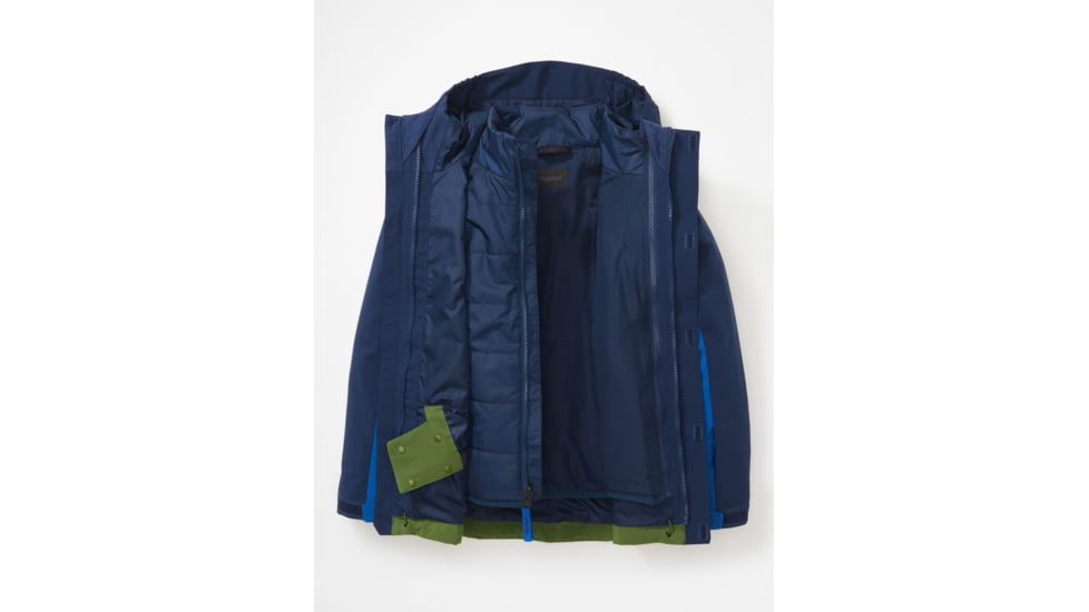 Marmot Terrain Component Jacket - Kids, Arctic Navy/Dark Azure, Extra Large, M13229-19621-XL