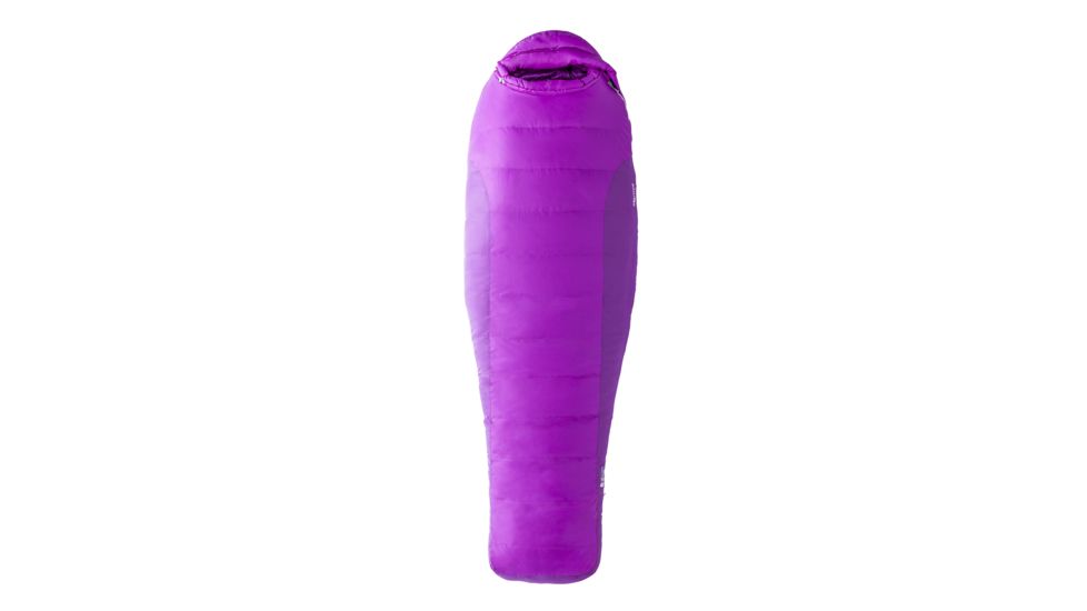 Teton 15 Womens Sleeping Bag 650 Down-Vibrant Fuchsia/Magenta Pink-Regular-Left
