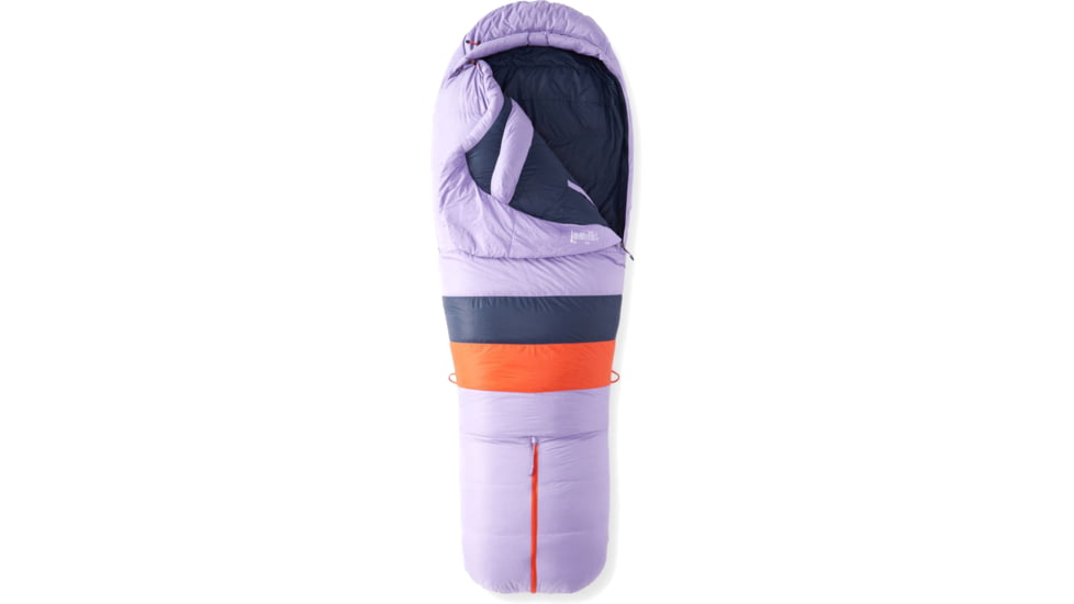 Marmot Teton Sleeping Bags - Women's, Paisley Purple/Arctic Navy, Dual-Zip, M12789-19624-DZ