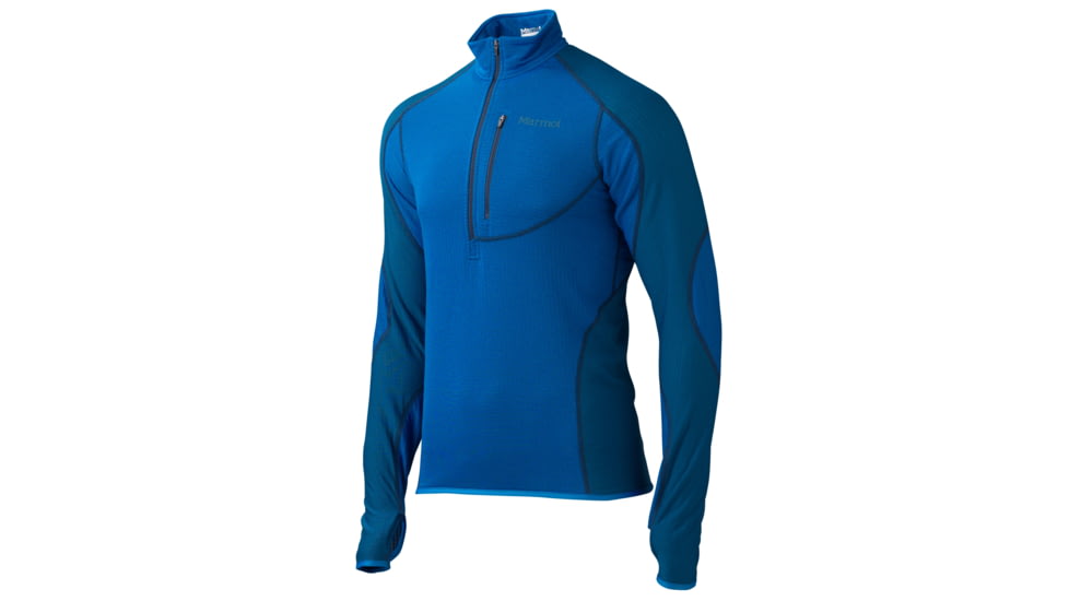 Marmot Thermo 1/2 Zip - Men's-Team Red / Brick-Large