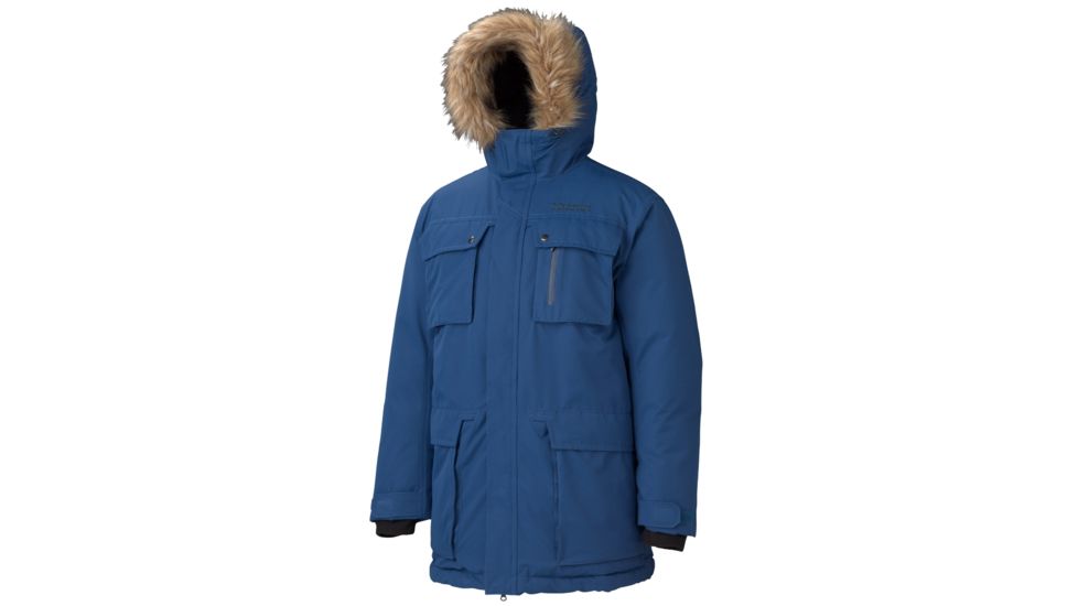 Marmot Thunder Bay Parka - Men's-Blue Ink-Small