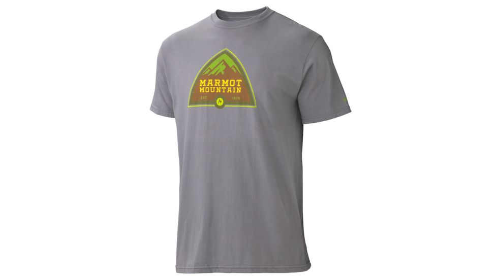 Marmot Mens Tioga Pass Short Sleeve Shirt,Charcoal,2XL MAR1158-CHR-2XL