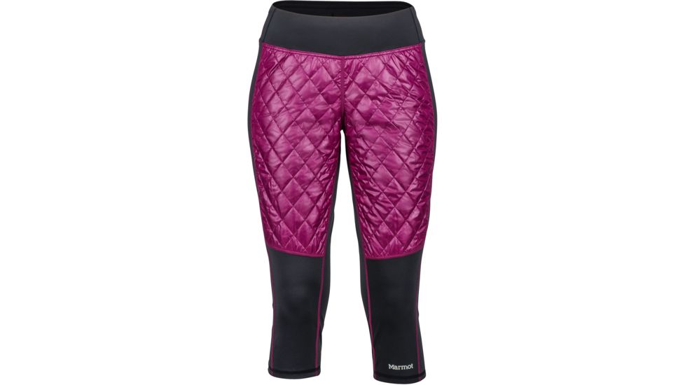 Marmot Toaster Capri - Women's-Deep Plum/Black-Regular Inseam-Medium