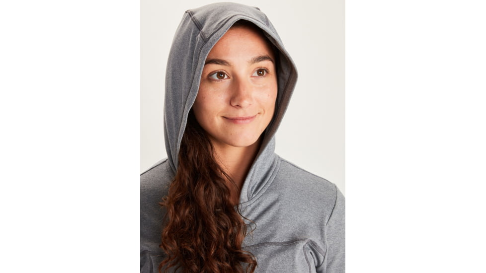 Marmot Tomales Point Hoodie - Womens, Steel Onyx Heather, Large, 46440-8702-L