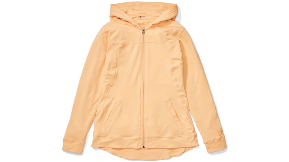 Marmot Tomales Point Hoodie - Womens, Sweet Apricot Heather, Medium, 46440-9501-M