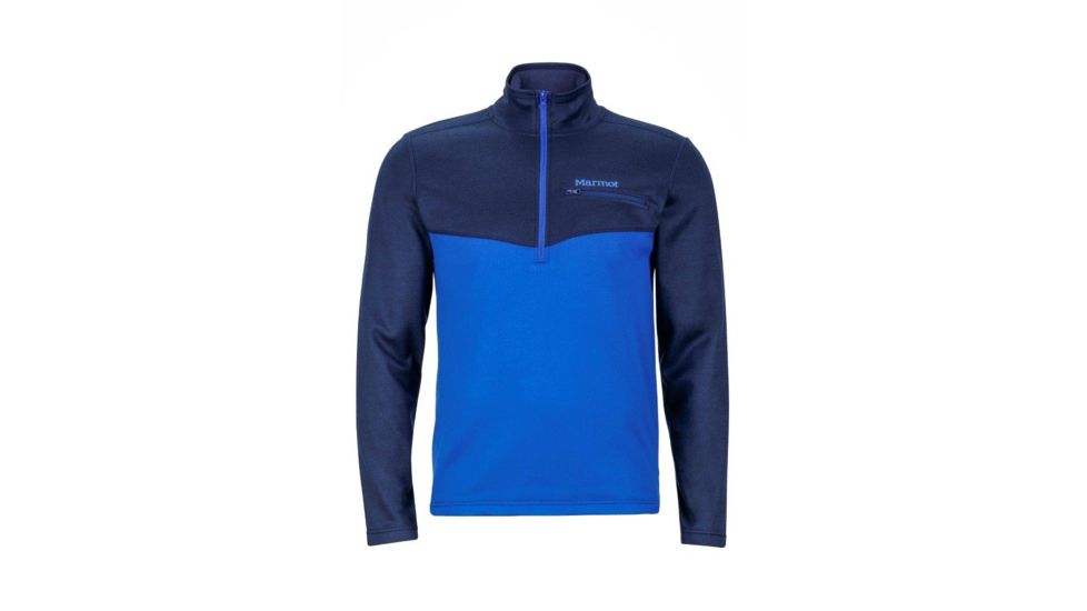 Marmot Torbin 1/2 Zip - Men's -Surf/Arctic Navy-Small