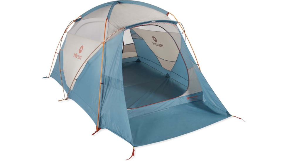 Marmot Torreya 6P, Picante/Cascade Blue, 32510-5815-ONE