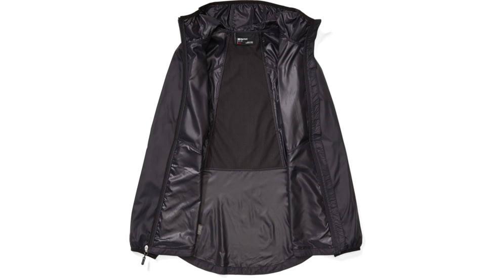 Marmot Trail Wind Hoodie - Womens, Black, Small, 36650-001-S