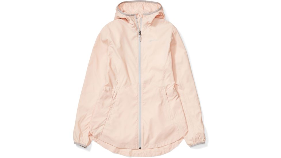 Marmot Trail Wind Hoodie - Women's, Mandarin Mist, Small, 36650-9672-S