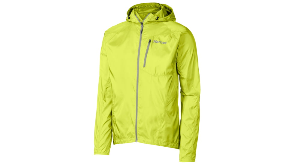 Marmot Trail Wind Hoody - Men's-Hyper Yellow-XX-Large