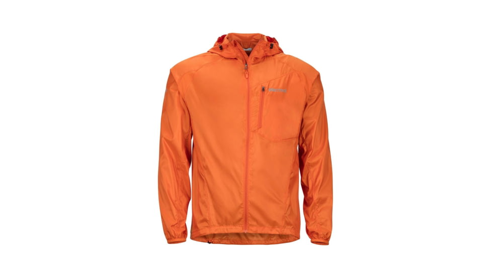 Marmot Trail Wind Hoody - Mens, Tangelo, 2XL 51170-9434-XXL