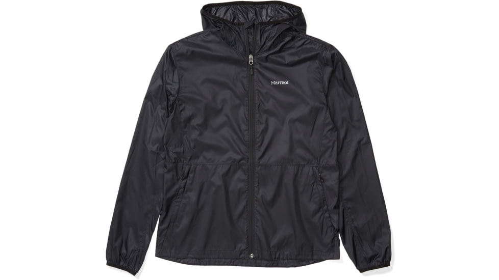 Marmot Trail Wind Hoody - Mens, Black, Extra Large, 31270-001-Black-XL