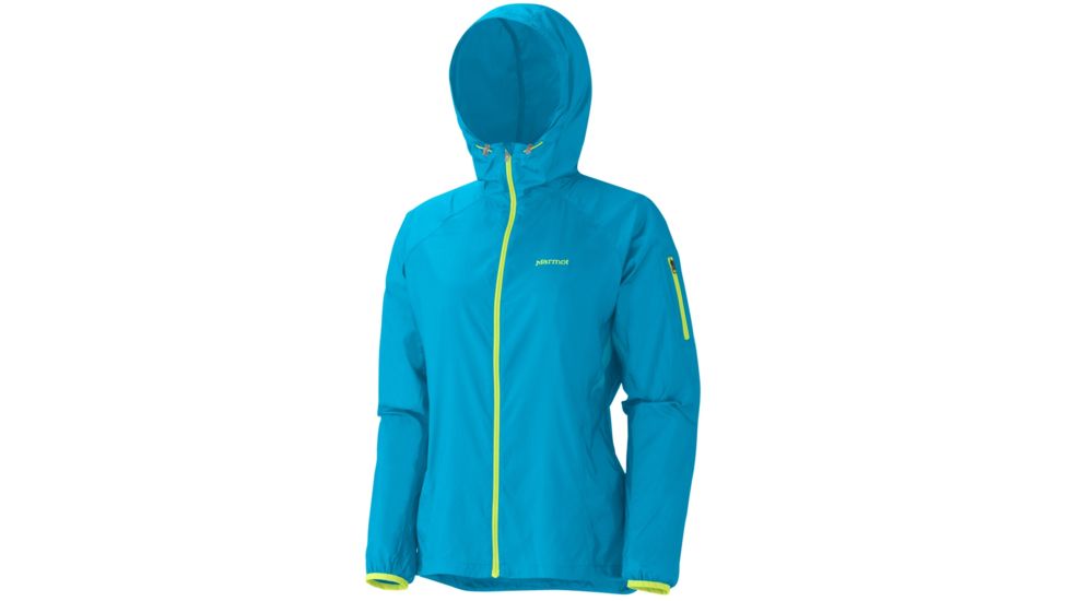 Marmot Trail Wind Hoody - Women's-Medium-Blue Sea