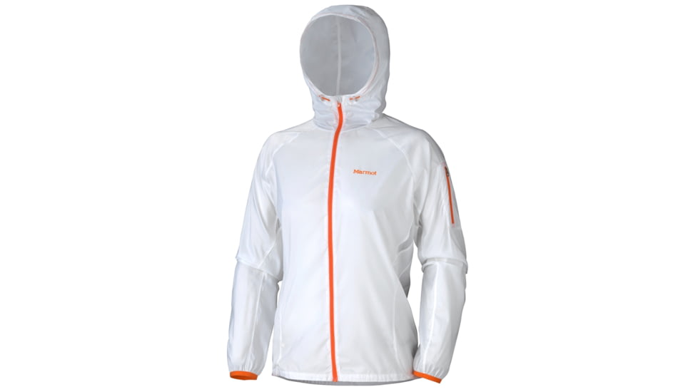 Marmot Trail Wind Hoody - Women's-Small-White