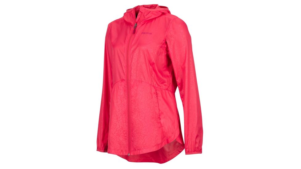 Marmot Trail Wind Hoody - Womens, Hibiscus, L 58840-6205-L