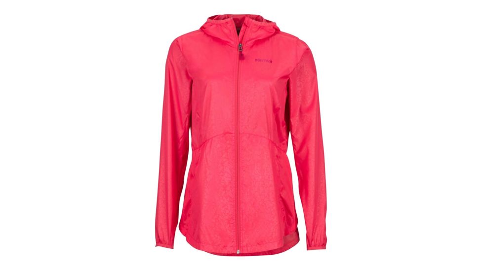 Marmot Trail Wind Hoody - Womens, Hibiscus, L 58840-6205-L