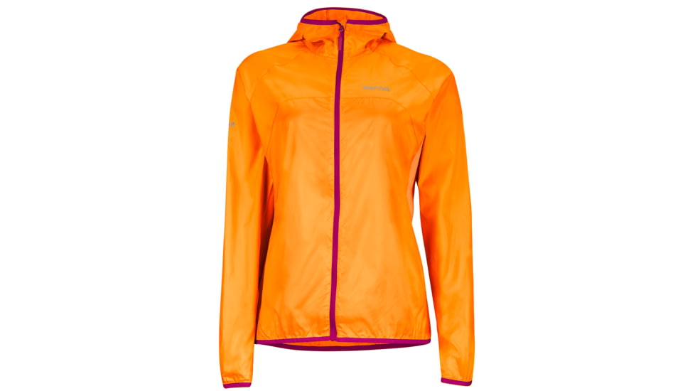 Trail Wind Hoody - Womens-Sweet Orange-X-Large