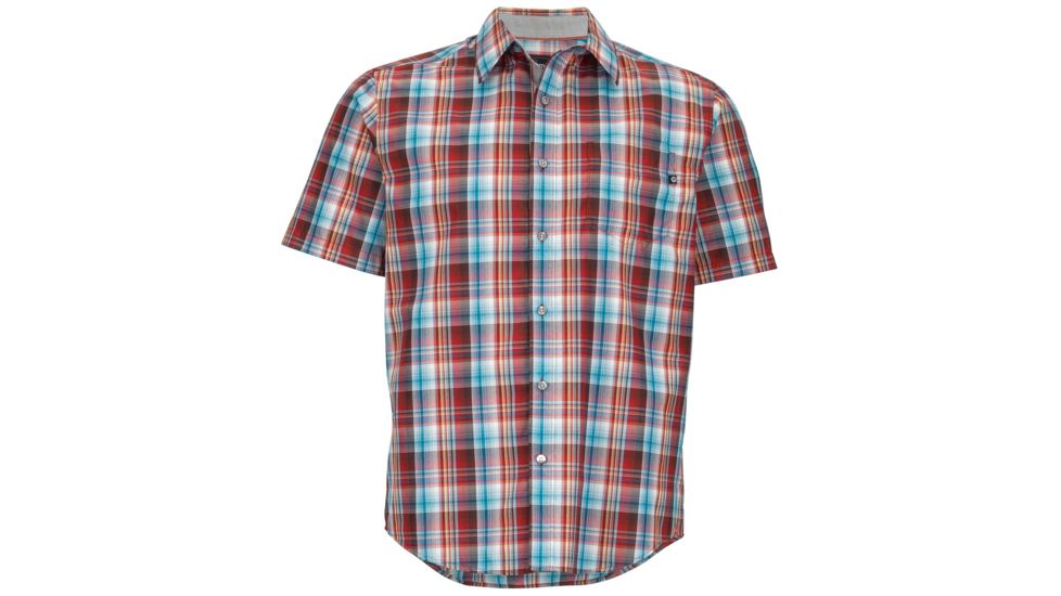 Trailhead Short Sleeve Shirt - Mens-Redstone-Small